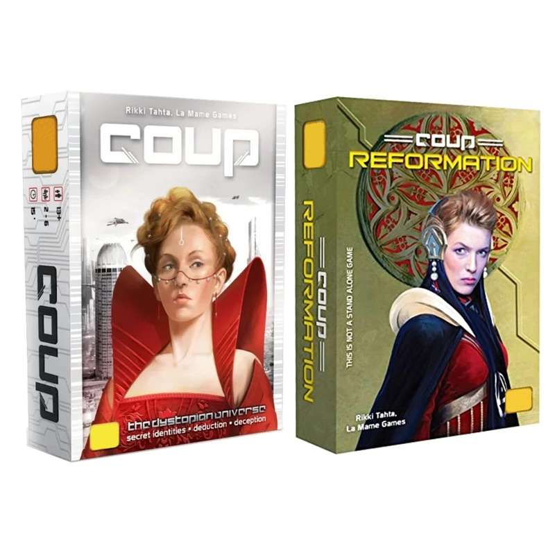 Board Game Bang - New Coup Boards and Cards |