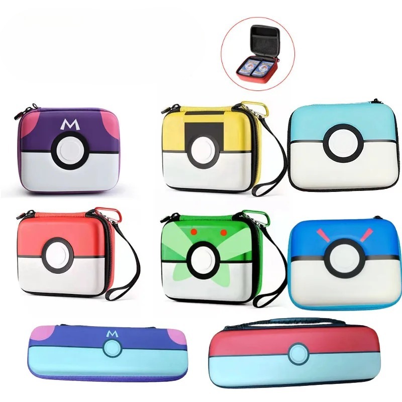 Game Storage Box - Pokémon Game Card Storage Bag Cute