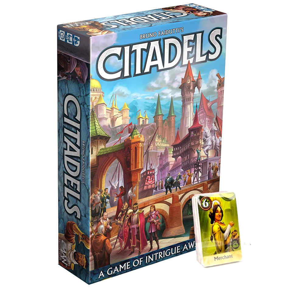 Board Game Bang - Citadels Revised Edition , Board Game-