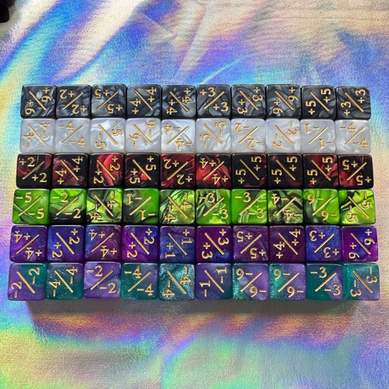 16mm Plus Minus Dice Number 16 - Game Token Counter 评论和价格