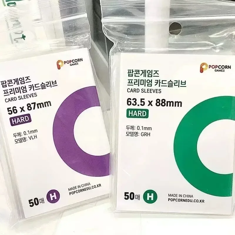 500-1PCS HD Transparent Kpop I - Card Sleeves Protector 评论和价格