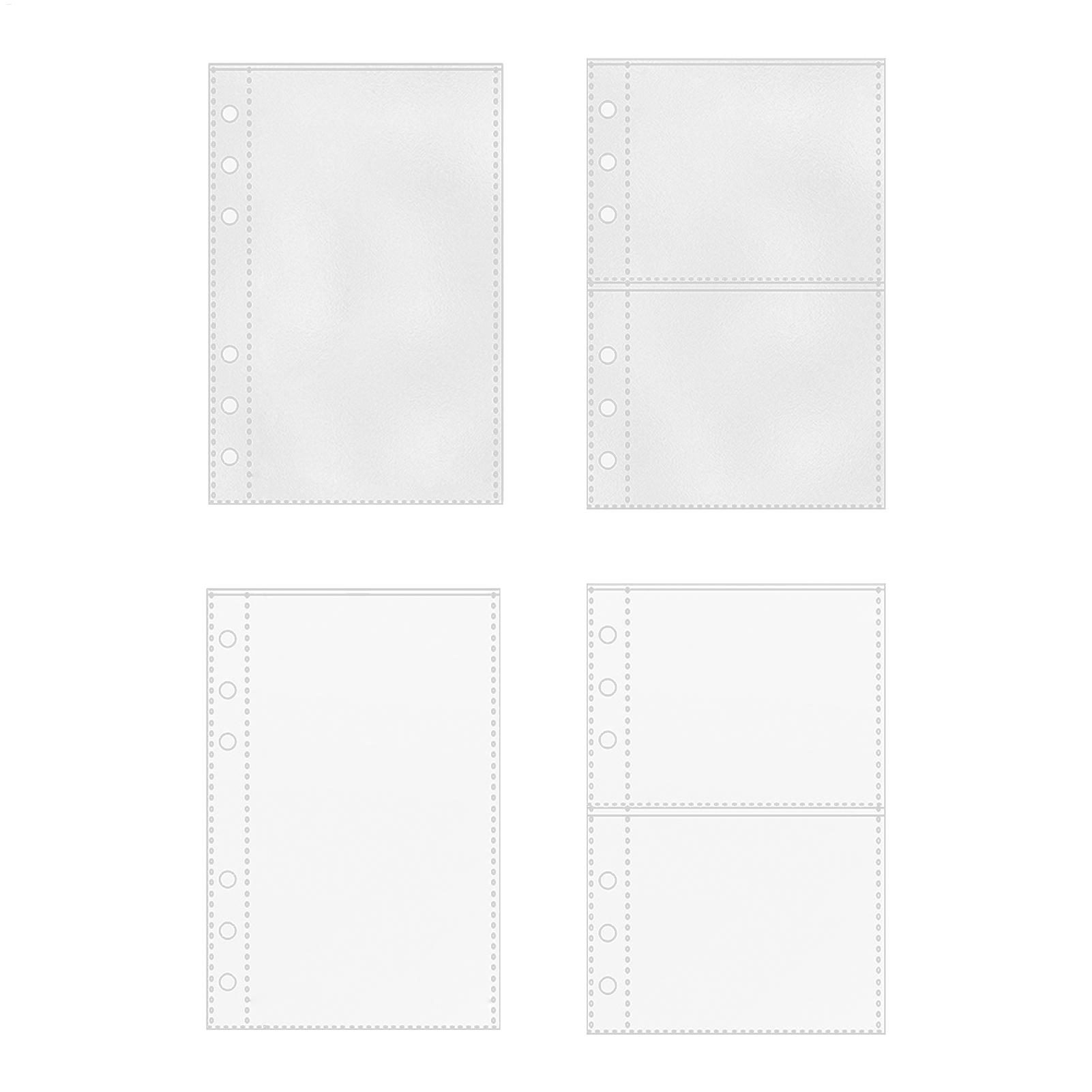 Binder Pocket Sleeves 10 Piece - Card Sleeves Protector 评论和价格