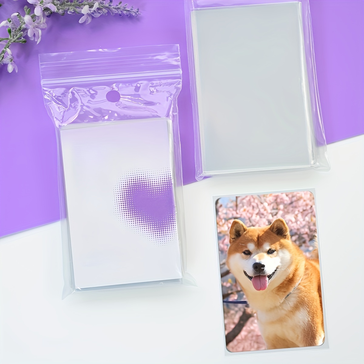 50/100pcs high-definition card - Card Sleeves Protector 评论和价格