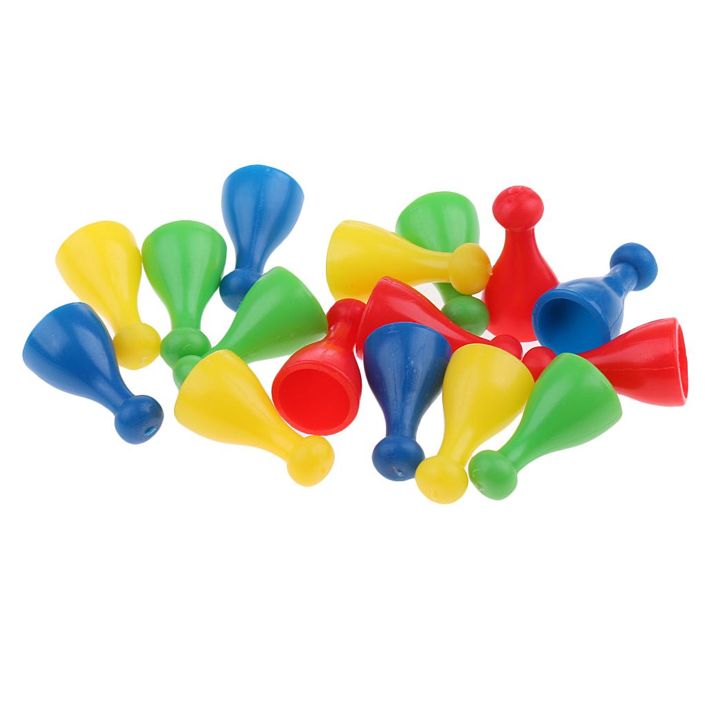 16 Pieces Plastic Chess Pawn P - Board Game Halma 评论和价格