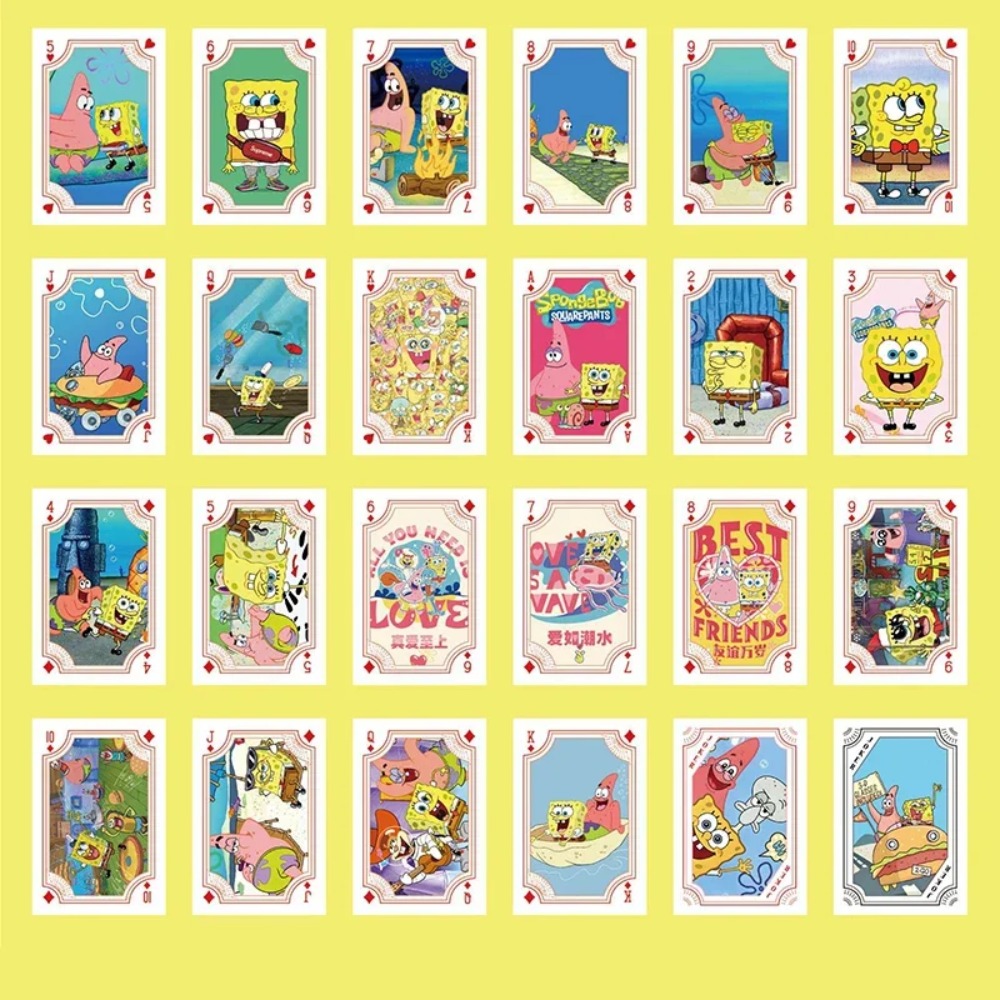 54Sheets/box SpongeBob Anime P - Board Game Box 评论和价格