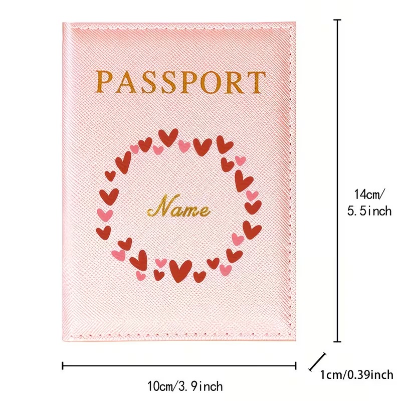 Customized Name Passport Sleev - Card Sleeves Protector 评论和价格