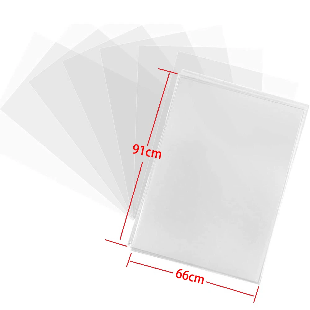 300/100Pcs 66*91mm Card Sleeve - Card Sleeves Protector 评论和价格