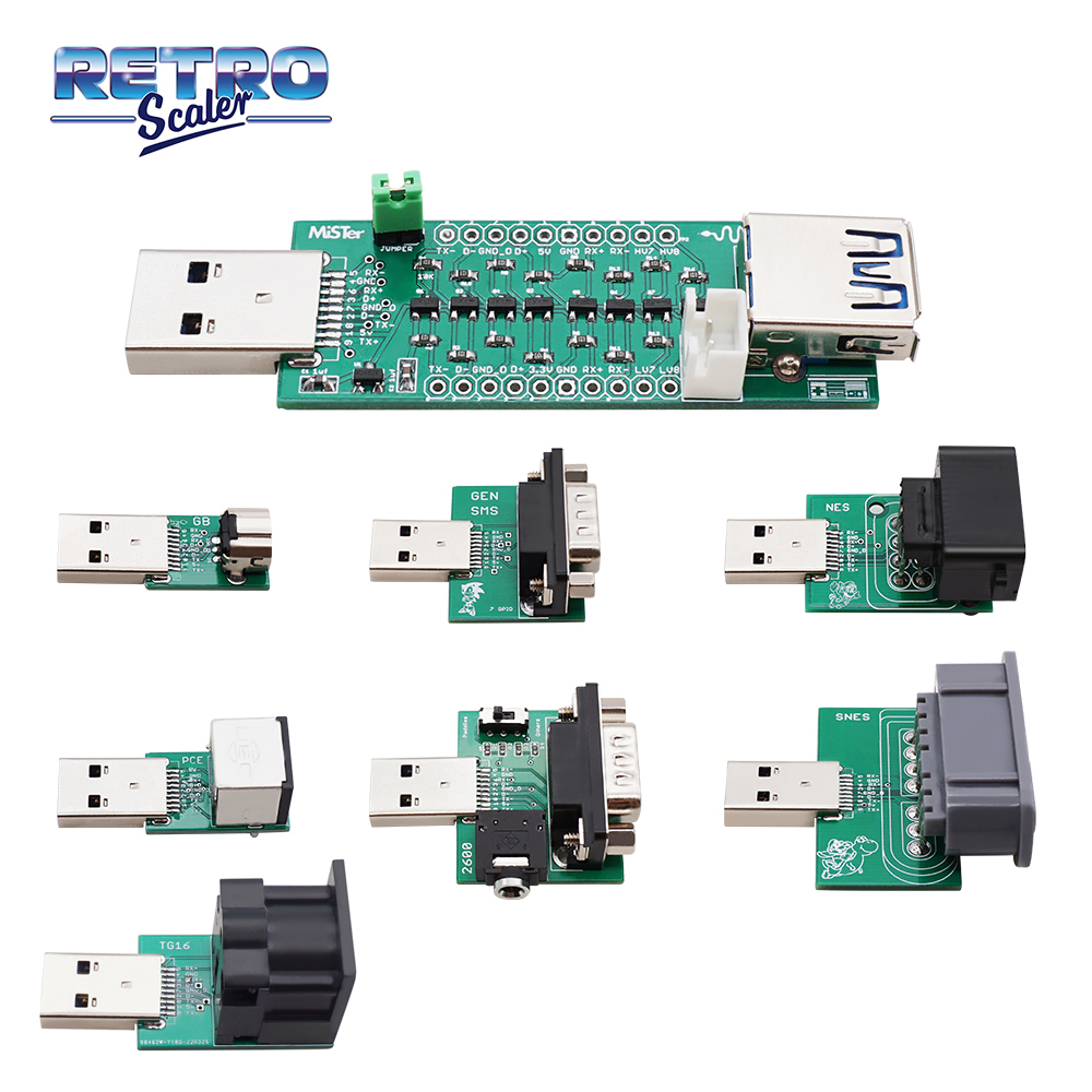 RetroScaler USB 3.0 SNAC Contr - Board Game Io 评论和价格