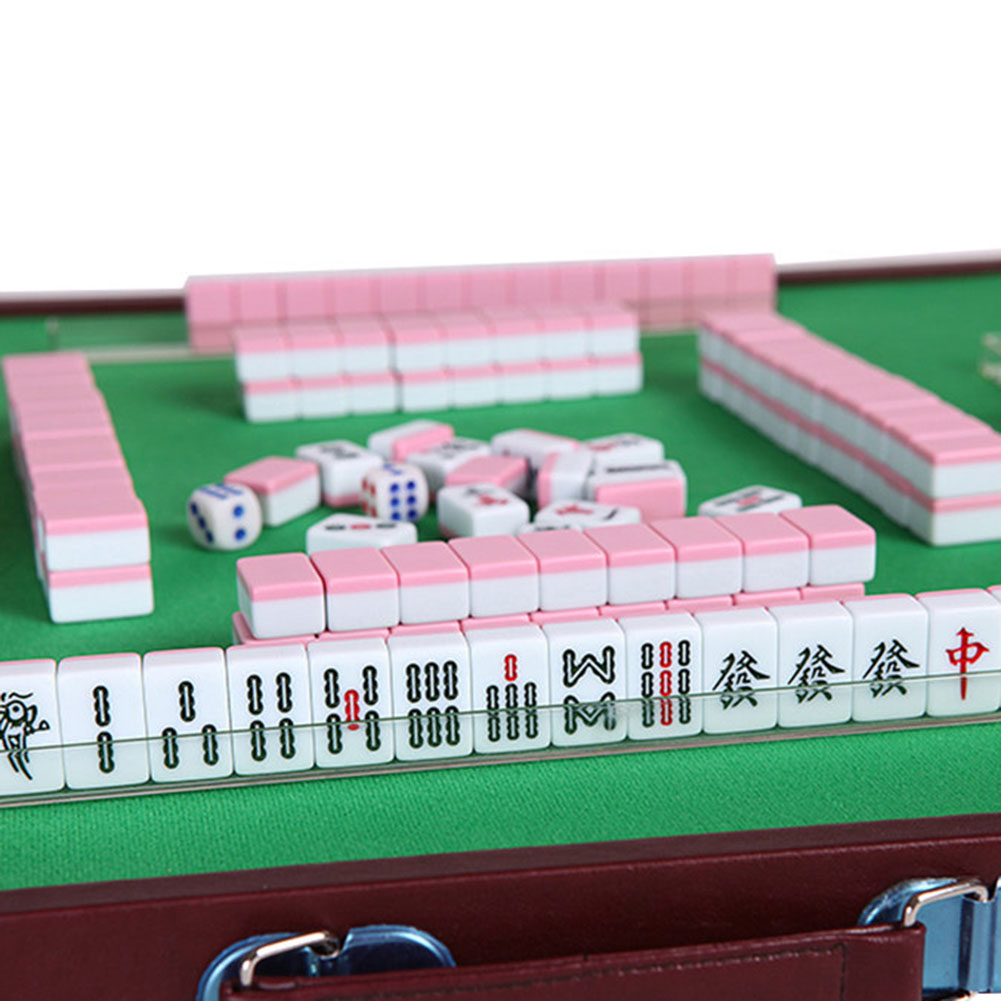 Portable Travel Mini Mahjong S - Board Game Box 评论和价格