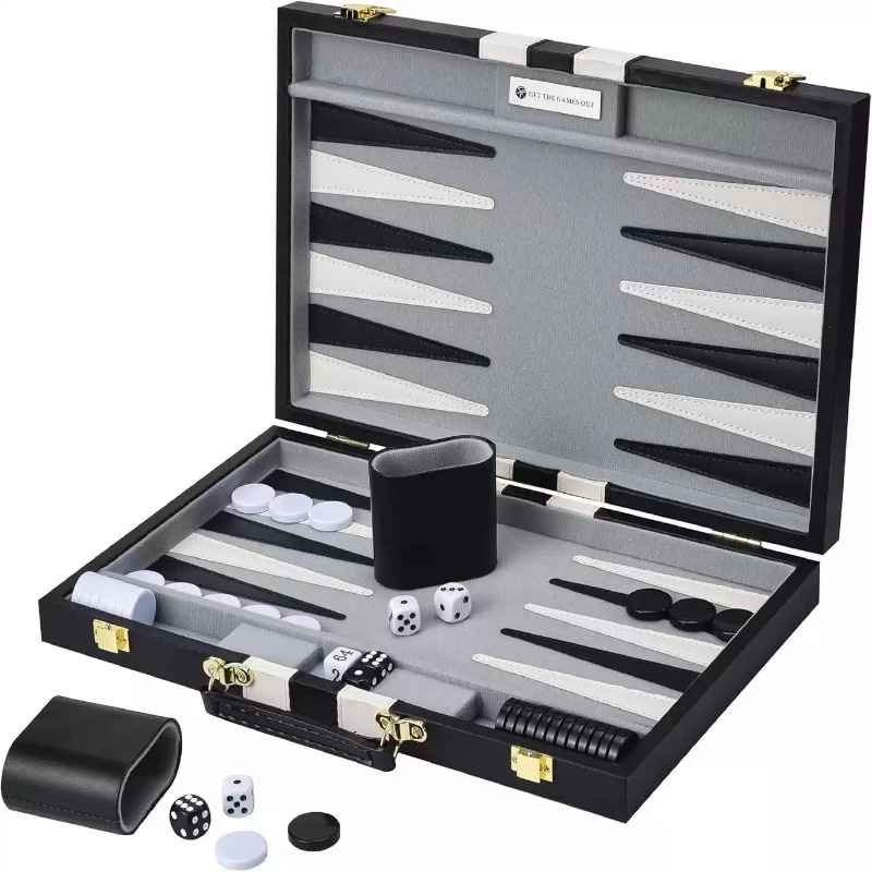 11 Inch PU Leather Chess Set B - Game Storage Box 评论和价格