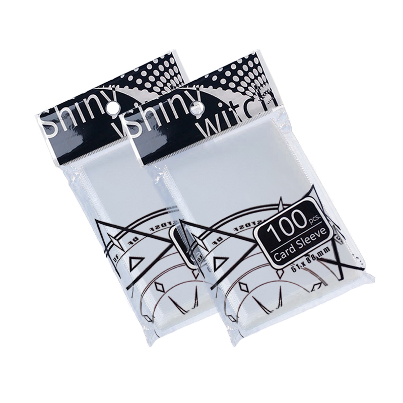 100pcs/lot 61*88mm Card Sleeve - Card Sleeves Protector 评论和价格
