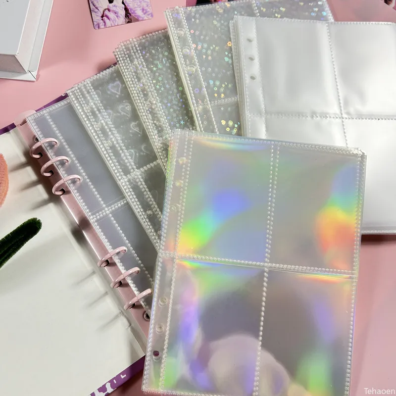 1-4 Grid Transparent Photocard - Card Sleeves Protector 评论和价格