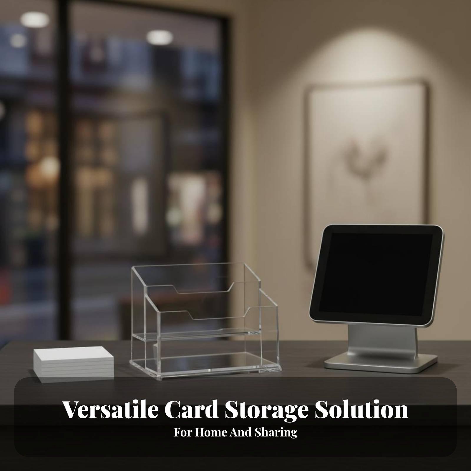 Acrylic Card Display Stand Spa - Game Storage Box 评论和价格