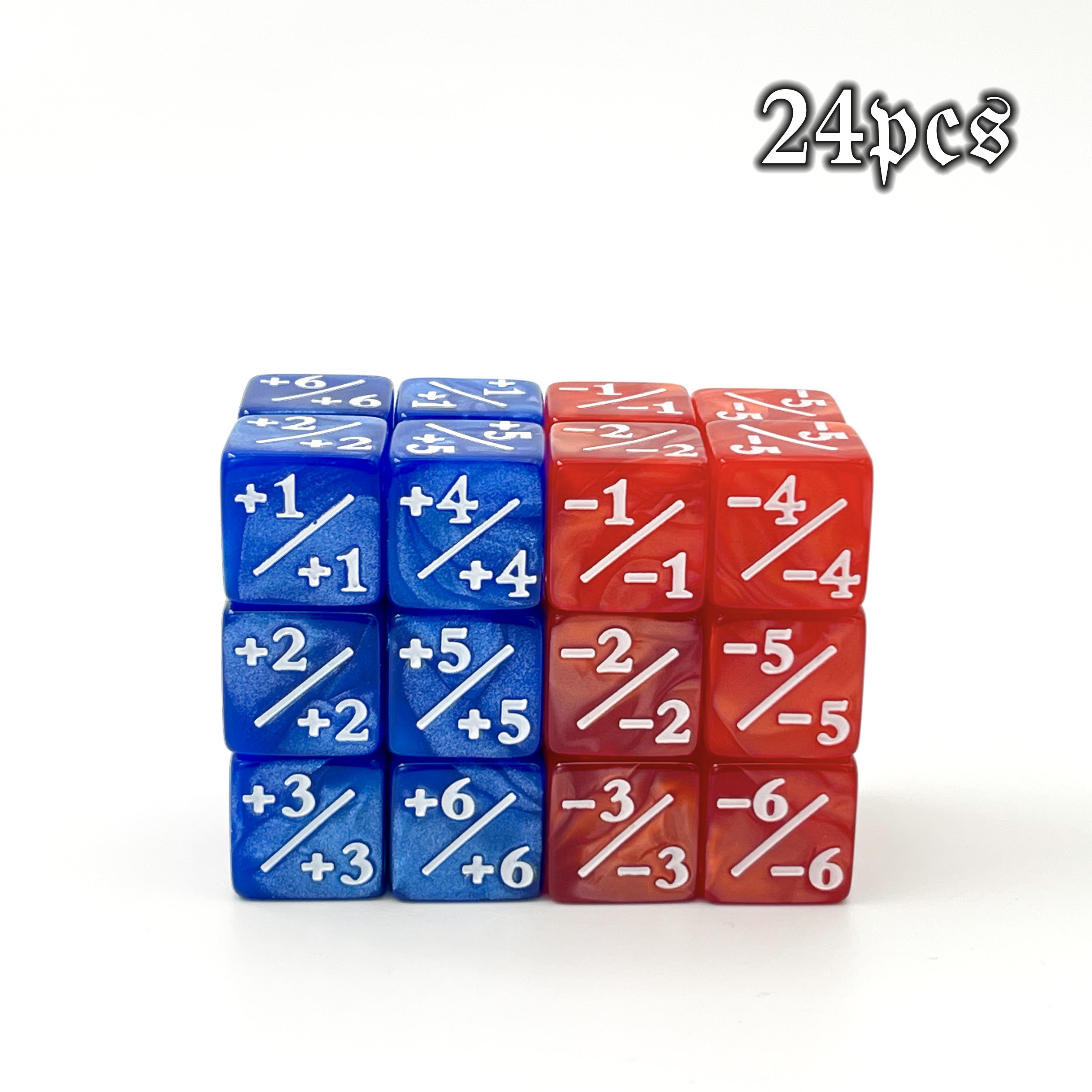 24 Pcs MTG Dice Counter  Life  - Game Token Counter 评论和价格