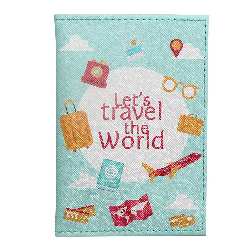 Travel Around The World Passpo - Card Sleeves Protector 评论和价格