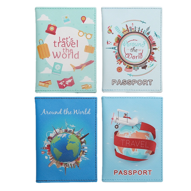 Travel Around The World Passpo - Card Sleeves Protector 评论和价格