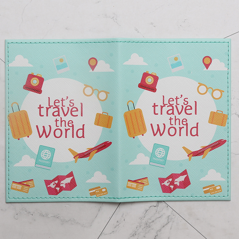 Travel Around The World Passpo - Card Sleeves Protector 评论和价格