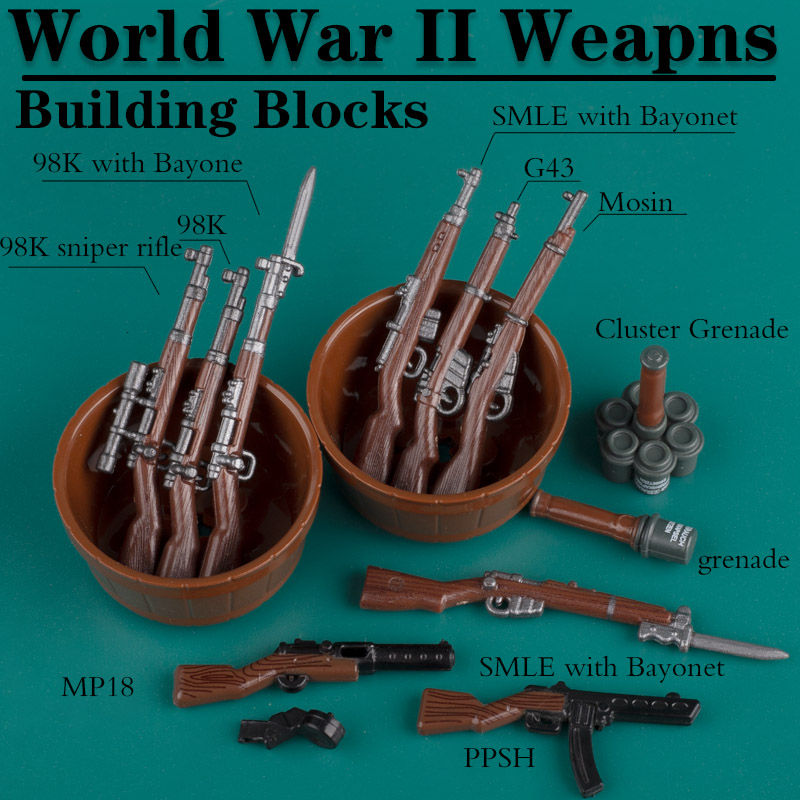 WW2 Military Wooden Guns Build - Board Game Ww2 评论和价格