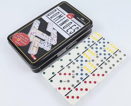 ElegantMahj Double Six Dominoe - Board Game Box 评论和价格