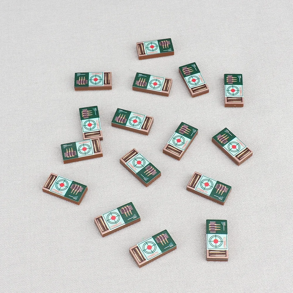 MOC 10PCS Printed 3069 Bullet  - Board Game Ww2 评论和价格