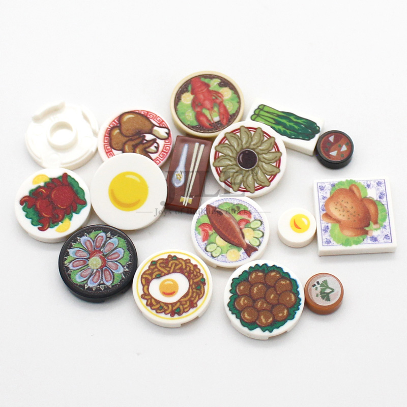 MOC Chinese Food Pattern Tile  - Board Game Ww2 评论和价格